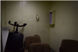 Empty room on former jail floor