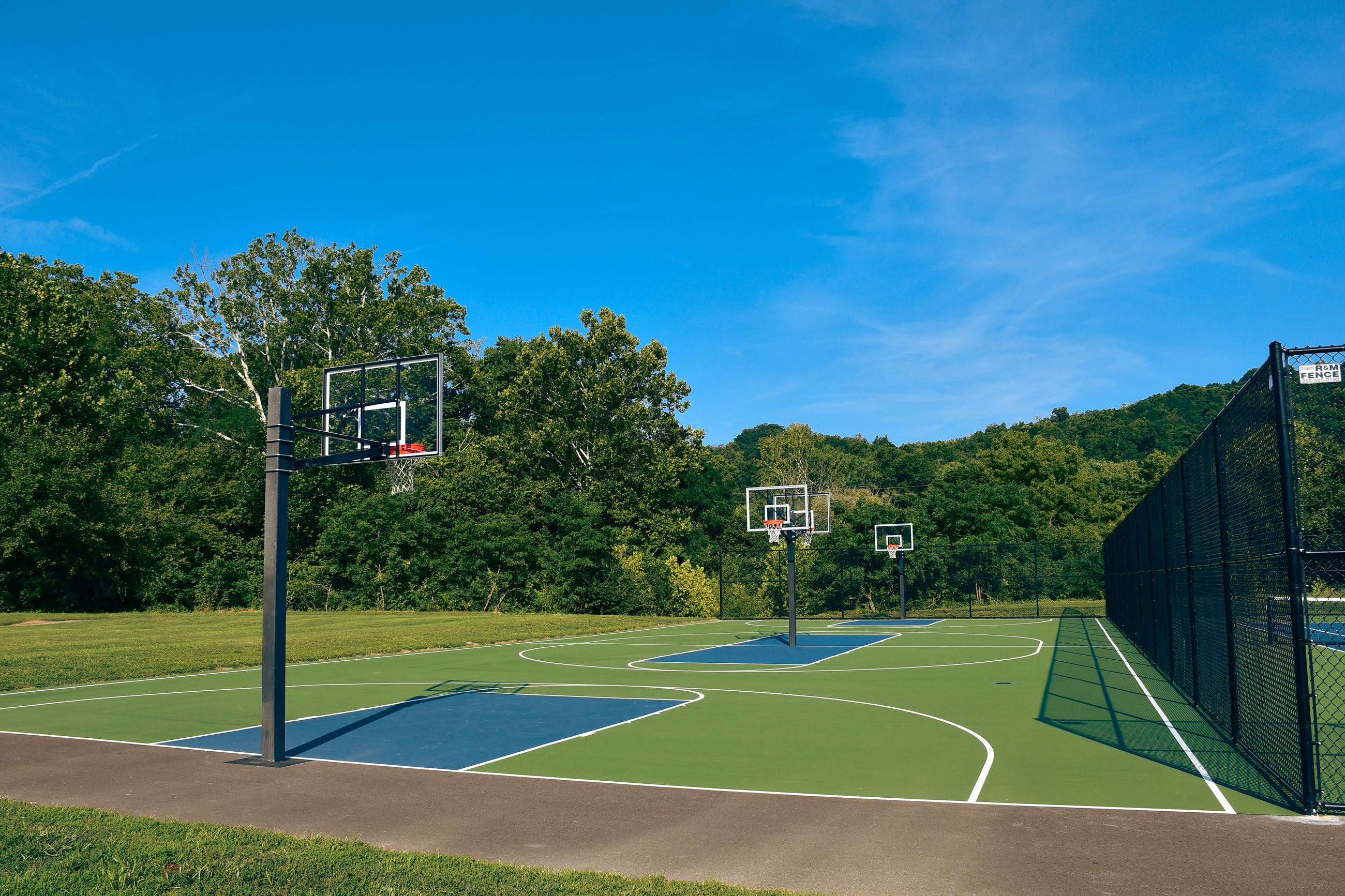 Basketball Courts at Pioneer Park