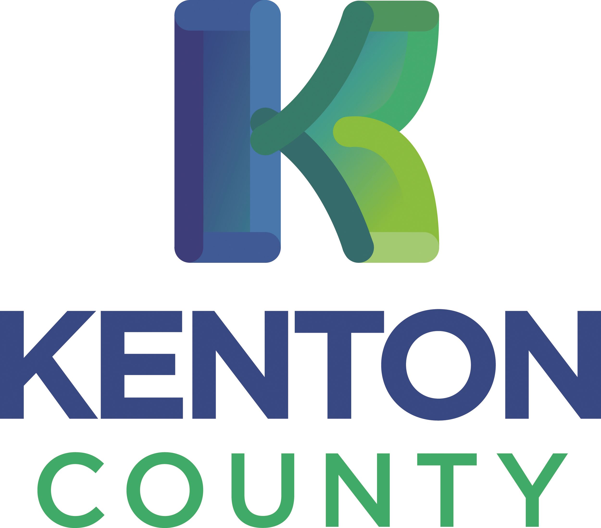 Colored K with Kenton County beneath