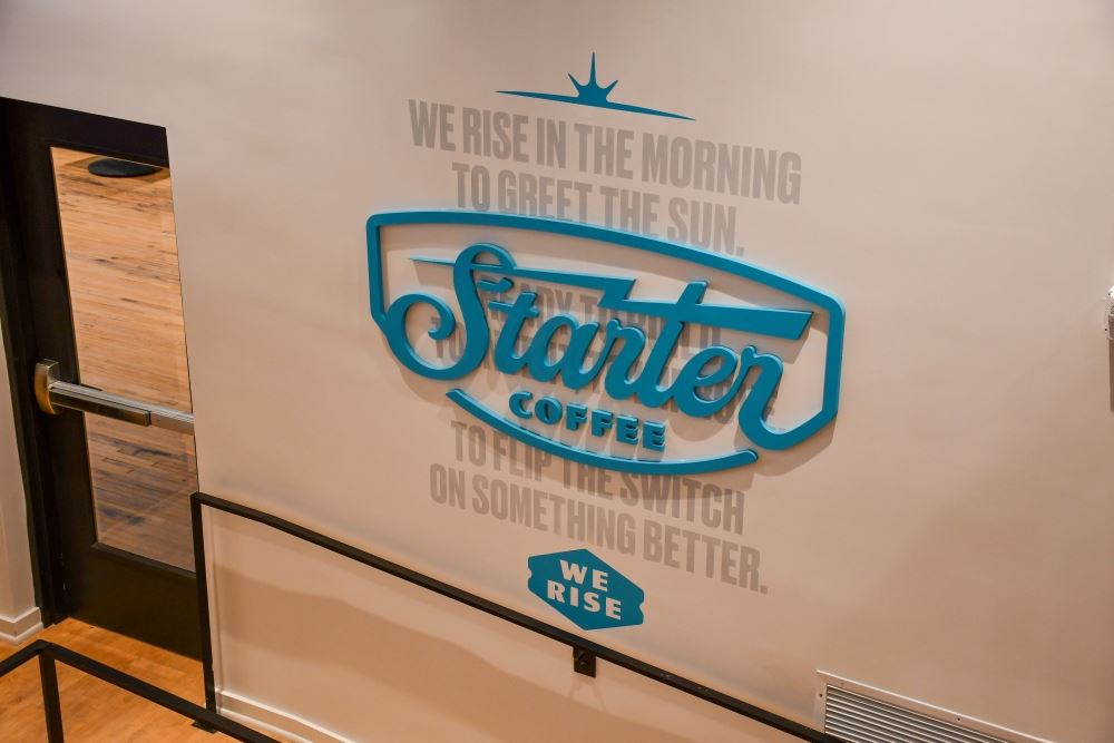 Starter Coffee mural
